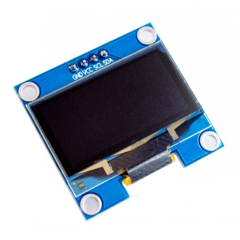 0.96 Inch OLED Display Module I2C 4 Pin Blue Screen 128x64
